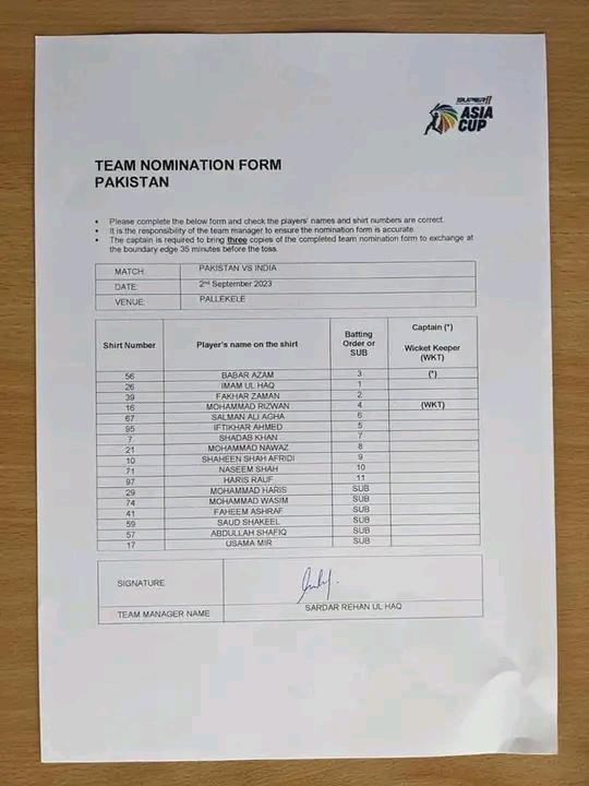 Hashim_Javed5's tweet image. ایشیا کپ: دنیائے کرکٹ کا سب سے مقابلہ پاک بھارت ٹاکڑا

بھارت کا ٹاس جیت کر پہلے بیٹنگ کا فیصلہ 

#pakvsindiamatch #asiacup23 #PakVsInd2023 #babarazam56 #viratkohli 
#AsiaCup2023