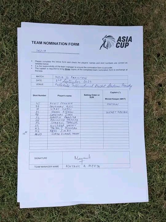 Hashim_Javed5's tweet image. ایشیا کپ: دنیائے کرکٹ کا سب سے مقابلہ پاک بھارت ٹاکڑا

بھارت کا ٹاس جیت کر پہلے بیٹنگ کا فیصلہ 

#pakvsindiamatch #asiacup23 #PakVsInd2023 #babarazam56 #viratkohli 
#AsiaCup2023