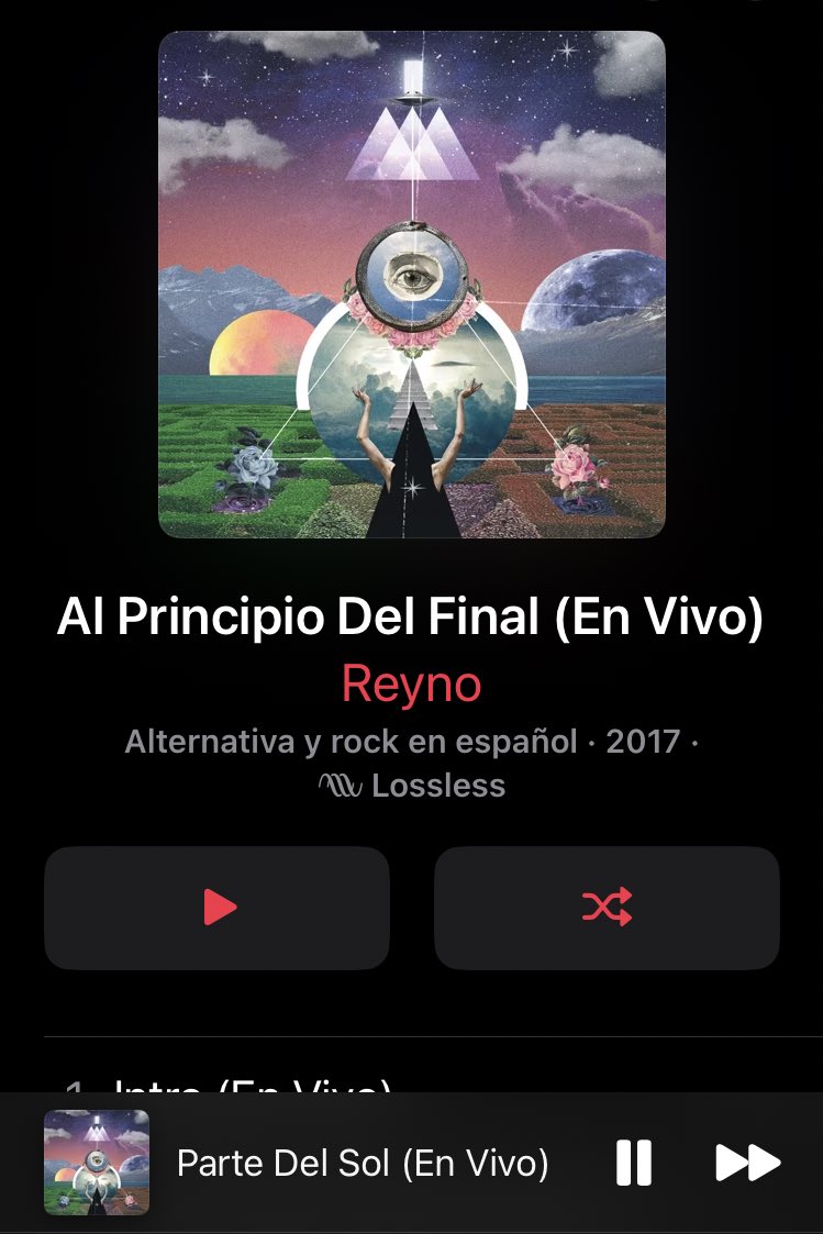 Que bellas canciones trae este Live, más gente debería escuchar a Reyno.