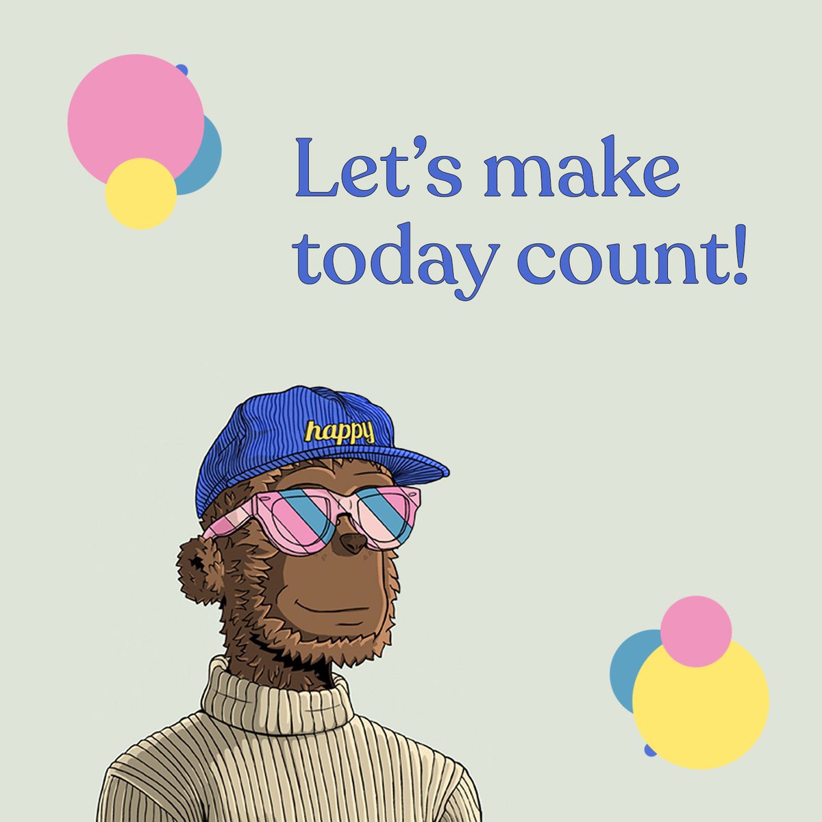 gm friends 💛

will you make this weekend worth remembering? 🤔