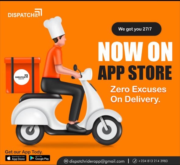 dispatchitapp's tweet photo. Get affordable logistics riders on DispatchiT.
 All Logistics Riders on DispatchiT are verified. We live in Benin City &amp; Lagos. #trydispatchit

Download now 👇
https://t.co/ovH8NBLDq2
Slept/Buhari/WizKid/Yoruba/NBA President|#TinubuMUSTbeDisqualified|sporty|Tekno/Sean Paul/Mr Ibu https://t.co/DLfY3Hh303
