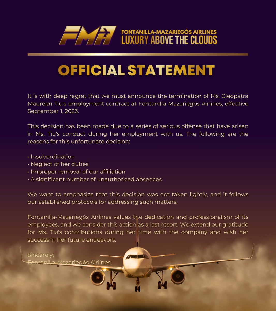 FMA HR tweet media