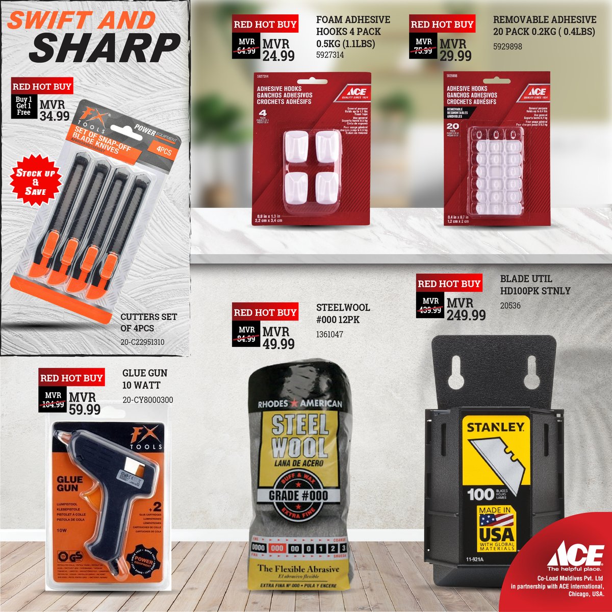 ACEhardwareMV's tweet photo. Gear up for our Monthly Promotional Circular! 
The best power tools you need, at prices you won't believe! 
#powertoolpromotion https://t.co/3ny8XzvZa1