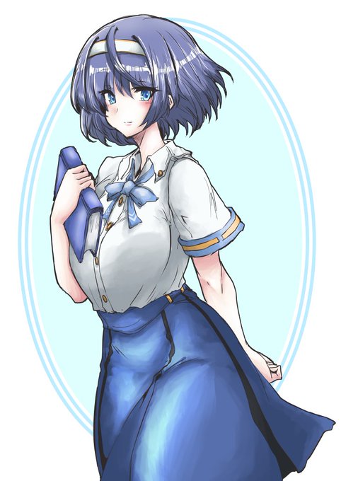 今日の日課は学生服すずきつづみさんです 