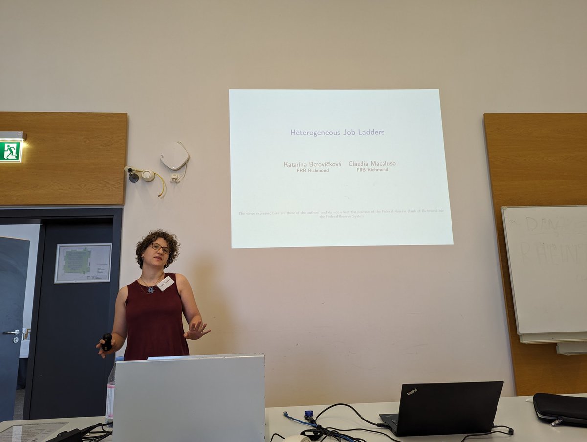 Andreas Gulyas (@andreas_gulyas) on Twitter photo The next presentation at our <a href="/EPoS224/">CRC TR 224 EPoS Bonn-Mannheim</a> labor workshop is Claudia Macaluso talking about heterogenous job ladders. <a href="/EfiAdamopoulou/">Effrosyni (Efi) Adamopoulou</a> <a href="/kuhnmo/">Moritz Kuhn</a> The next presentation at our <a href="/EPoS224/">CRC TR 224 EPoS Bonn-Mannheim</a> labor workshop is Claudia Macaluso talking about heterogenous job ladders. <a href="/EfiAdamopoulou/">Effrosyni (Efi) Adamopoulou</a> <a href="/kuhnmo/">Moritz Kuhn</a>