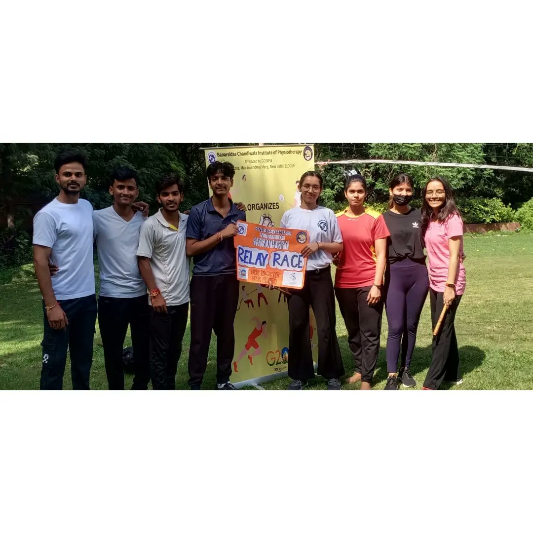 BanarsidasP's tweet image. BCIP organize Relay Race competition on  31st August 2023. 
The sports event was full of energy and very enthusiastic.

#bcip #ggsipu #sportsevent #g20