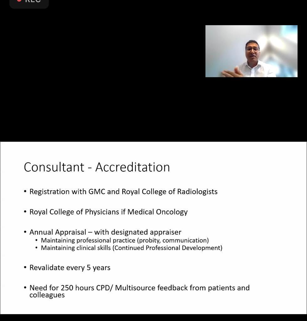 #ProfessionalDifferentiation
#oncologytraining

Dr Ajay Aggarwal presenting on ‘Registration and Accreditation for Local/External Trained Graduates in the UK’

@AggarwalOnc