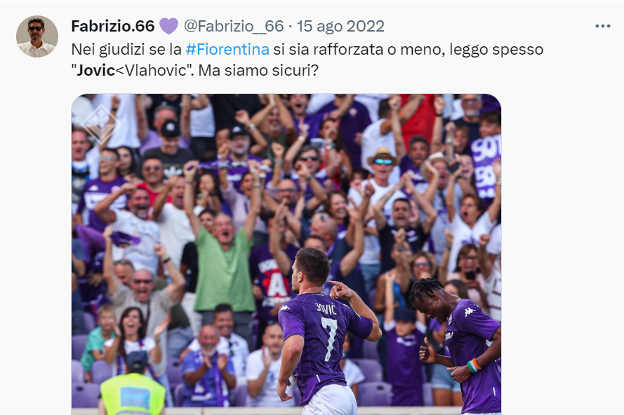 GoatMerius's tweet image. Sì eravamo sicuri.
Grande fabrizio il goat vero sei te!! #fiorentina