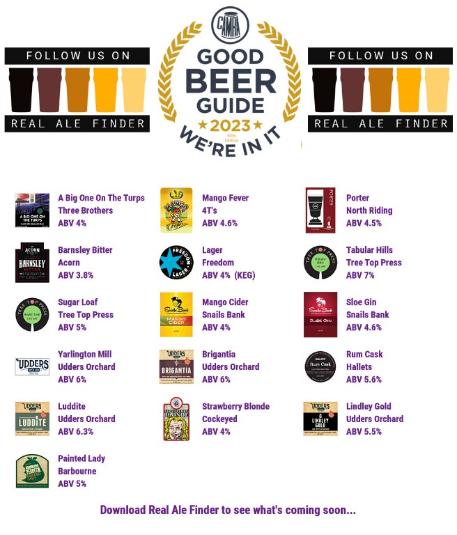 ThreeBsPubBrid's tweet image. We are open 12-10pm today.
On the bar today!
Beer Board: bit.ly/2VLwyRc

#goodbeerguide @CAMRA_Official @ThreeBrewing @4tsbrewery @northridingbrew @AcornBrewery @FreedomBrewery @camra_wolds
#RealAleFinder