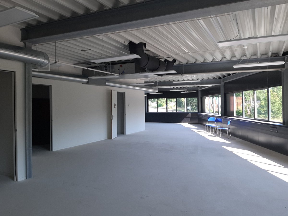 Vergaderzaal Gallagher Europe BV Groningen nagenoeg gereed.