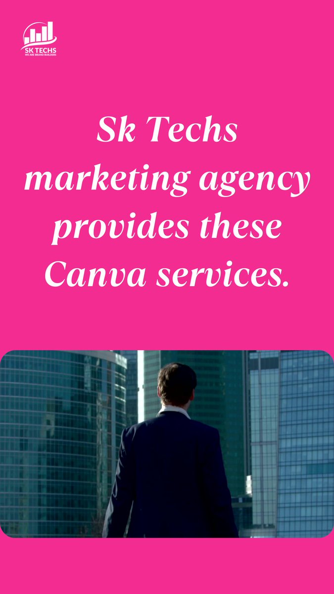 SKTechss's tweet photo. SK Tech's marketing agency provides these Canva services.
Visit our website: https://t.co/1oX5xFH7si
.
.
.
#sktechs #digitalmarketing #marketing #socialmediamarketing #socialmedia #business #seo #branding #marketingdigital #onlinemarketing #entrepreneur #instagram #advertising https://t.co/MFcruNIAeu