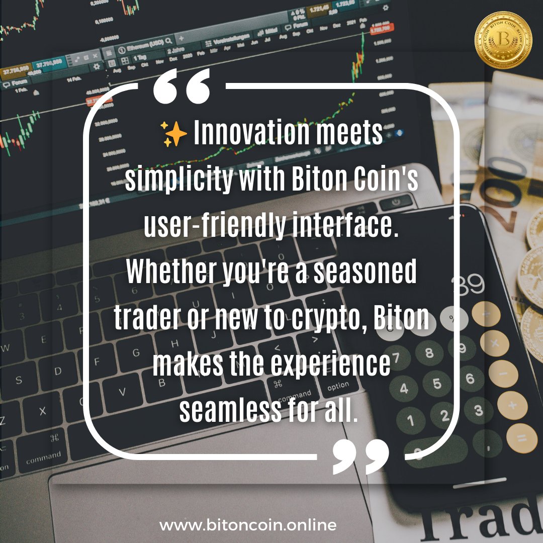 BitonCoins's tweet photo. I just published ✨ Innovation meets simplicity with Biton Coin’s user-friendly interface. https://t.co/V0gSlmr8LW https://t.co/Ft87cxEqOD