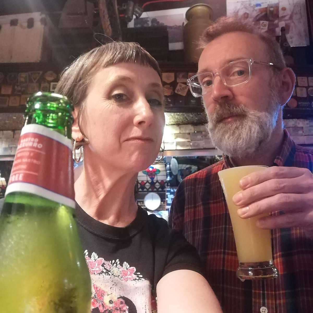 angmclaugh70's tweet photo. Post rehearsal beer for gig on Friday #americanbarbelfast https://t.co/VWPqAxaxhY