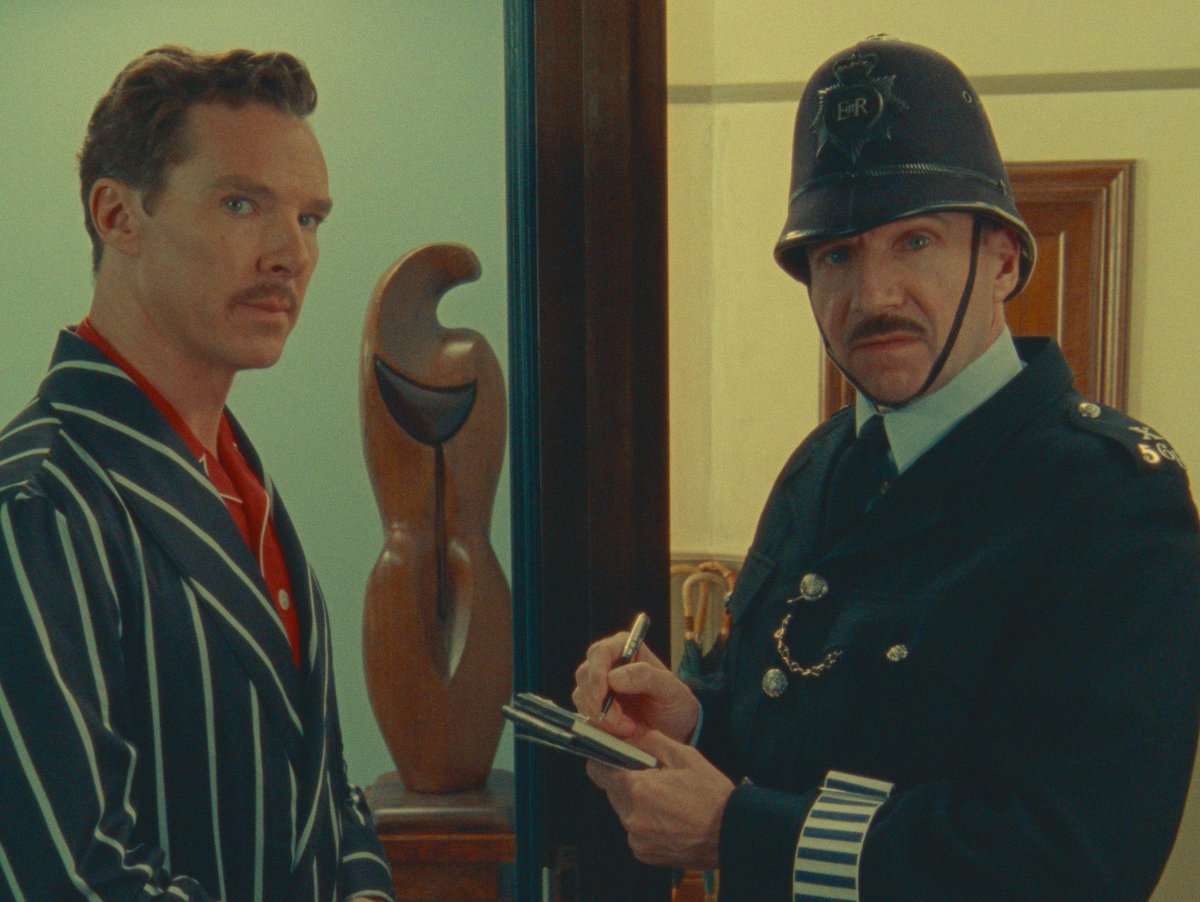 TheCinesthetic's tweet photo. Wes Anderson's new short film 'The Wonderful Story of Henry Sugar' will release on Sept. 27 on Netflix https://t.co/plGLqv49lz