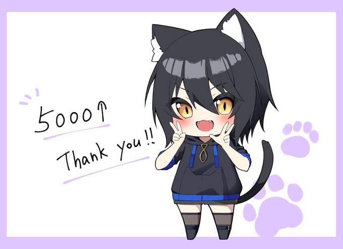 フォロワー5000人ありがとうございます!
一次・二次ごちゃまぜの絵描きですが、これからもよろしくお願いします。 