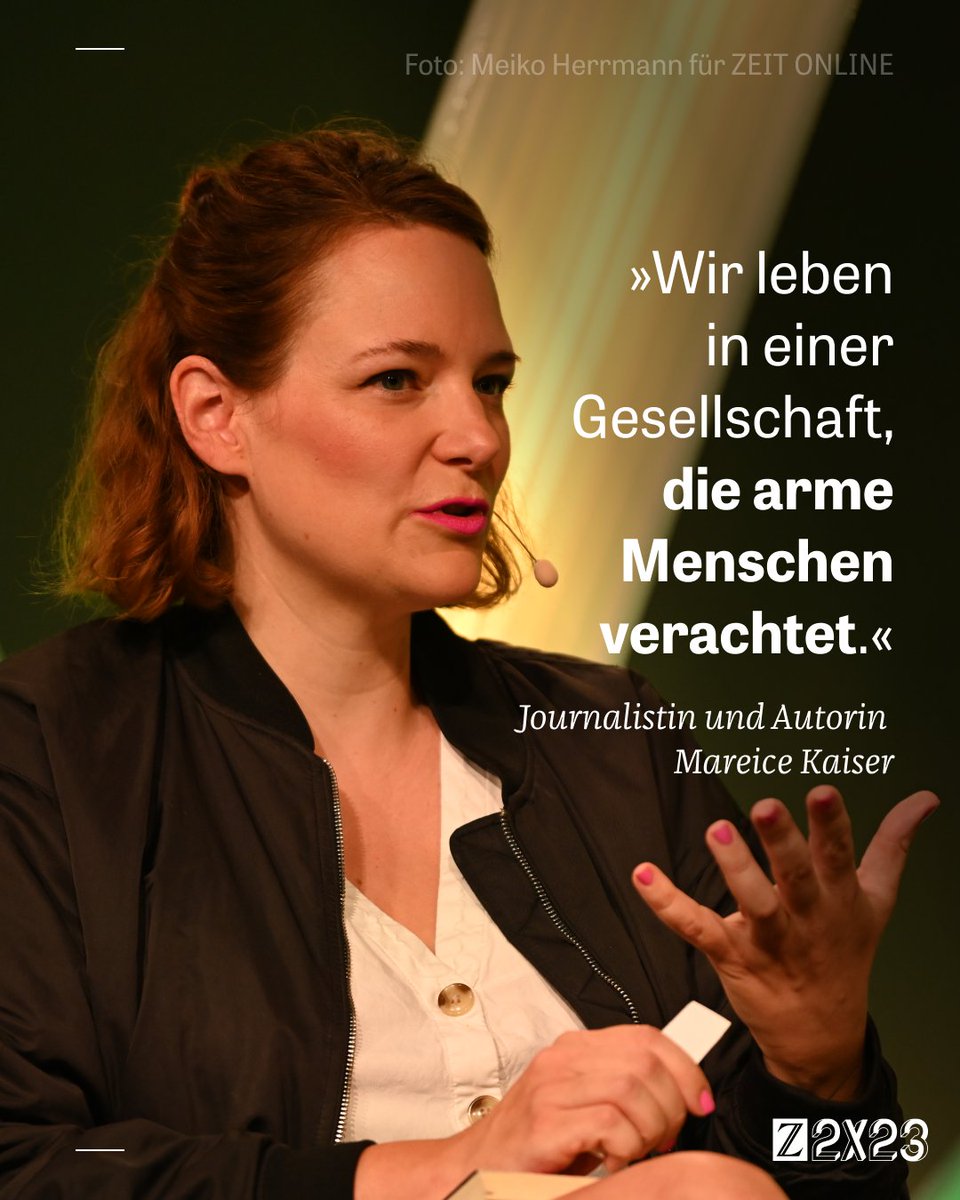 Die Autorin @Mareicares hat Millionäre und Flaschensammler gefragt, wie viel Geld genug ist. Bei #z2x23 beantwortet sie Fragen zu sozialer Gerechtigkeit: zeit.de/z2x/2023-08/ma…