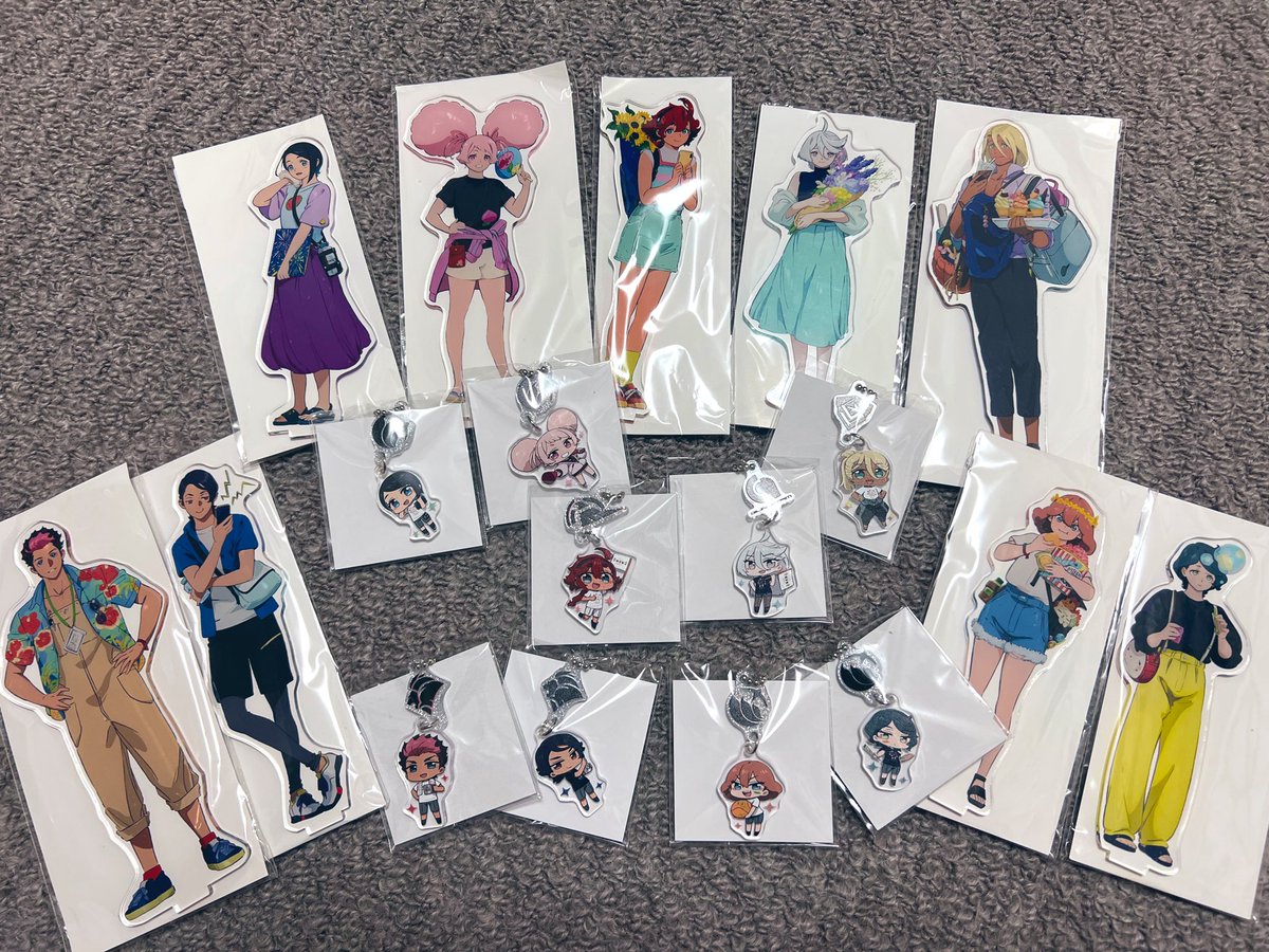 「水星の魔女フェスのアクリルグッズいただきました! 」|CHANxCOのイラスト