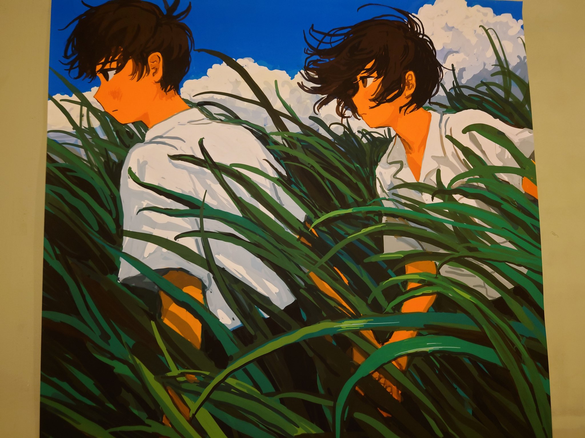 みなはむ　原画　一点もの　unique みなはむ原画一点ものunique
