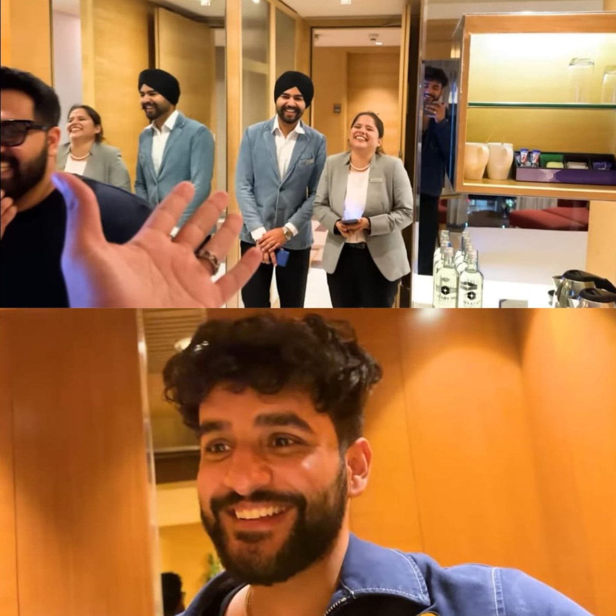 BollySpy's tweet photo. Mastering the Art of Fun Mode! 😄🎉

#Chandigarh Hotel Staff To #AbhishekMalhan :- Sir, Aap Chandigarh Pehli Baar Aaye Ho?

Abhishek:- Meri Ex Girlfriend Chandigarh Se Hi Thi 😂 Yahan Bohot Dhakke Khaaye Hain Humne.

#PandaGang #FukraInsaan https://t.co/5ZRM1UCKqy