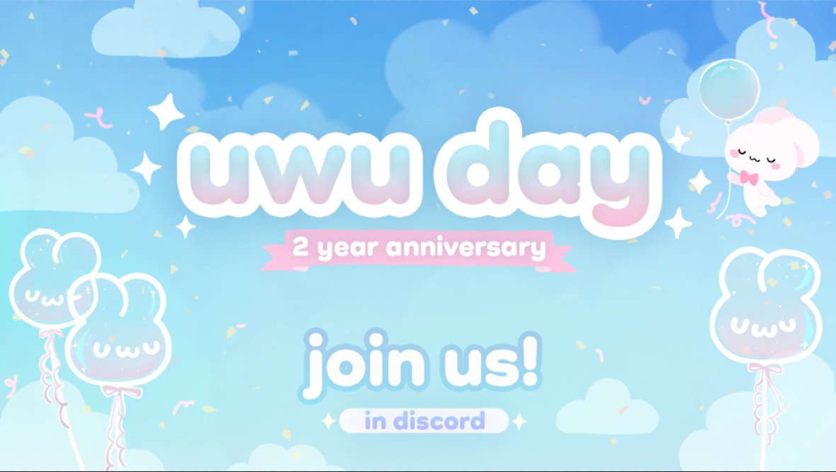 The anniversary celebrations start today!! 🎉

Join us in our Discord for some exciting events!
🎨 Aggie board drawing opens today!
🎁 Insignia art claim starts today!
🎥 Watch a movie with us!
🎮 Play some games of Among Us with the team!

See you all there! 💗