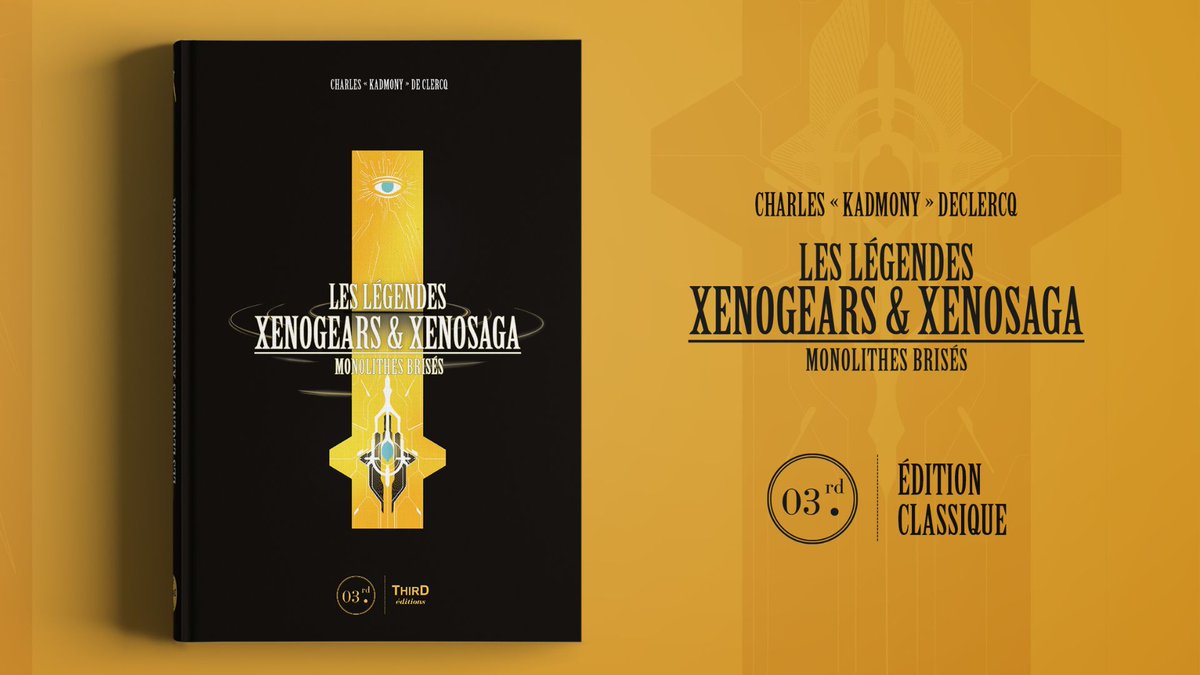 #CONCOURS 🎉
🔹À gagner Les Légendes Xenogears et Xenosaga de <a href="/ThirdEditions/">Third Éditions</a> 
L'ouvrage de référence pour les fans de Xeno 💖

▶️Participation :
✅follow <a href="/ThirdEditions/">Third Éditions</a> et <a href="/SulivenGAMING/">Suliven en mode Press START</a>
✅RT et Like
✅Facultatif : Commentez avec #Xenogears (pour le kif)

TAS : 10/09/2023