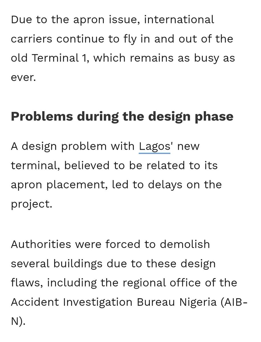 AllegraFx1's tweet image. The lack of apron space at #MMIA #Terminal2 which is not wide enough to accommodate certain widebody aircraft like the Boeing 787 Dreamliner, 777, 747 &amp;amp; Airbus A380 .Several carriers Lufthansa, Qatar Airways, Ethiopian Airlines &amp;amp; BA  have not relocated international operations