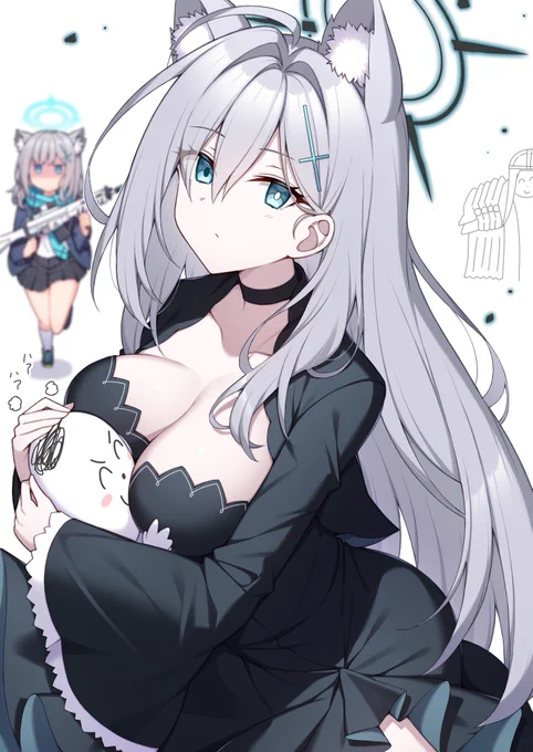 ん、先生は渡さない#ブルアカ 
