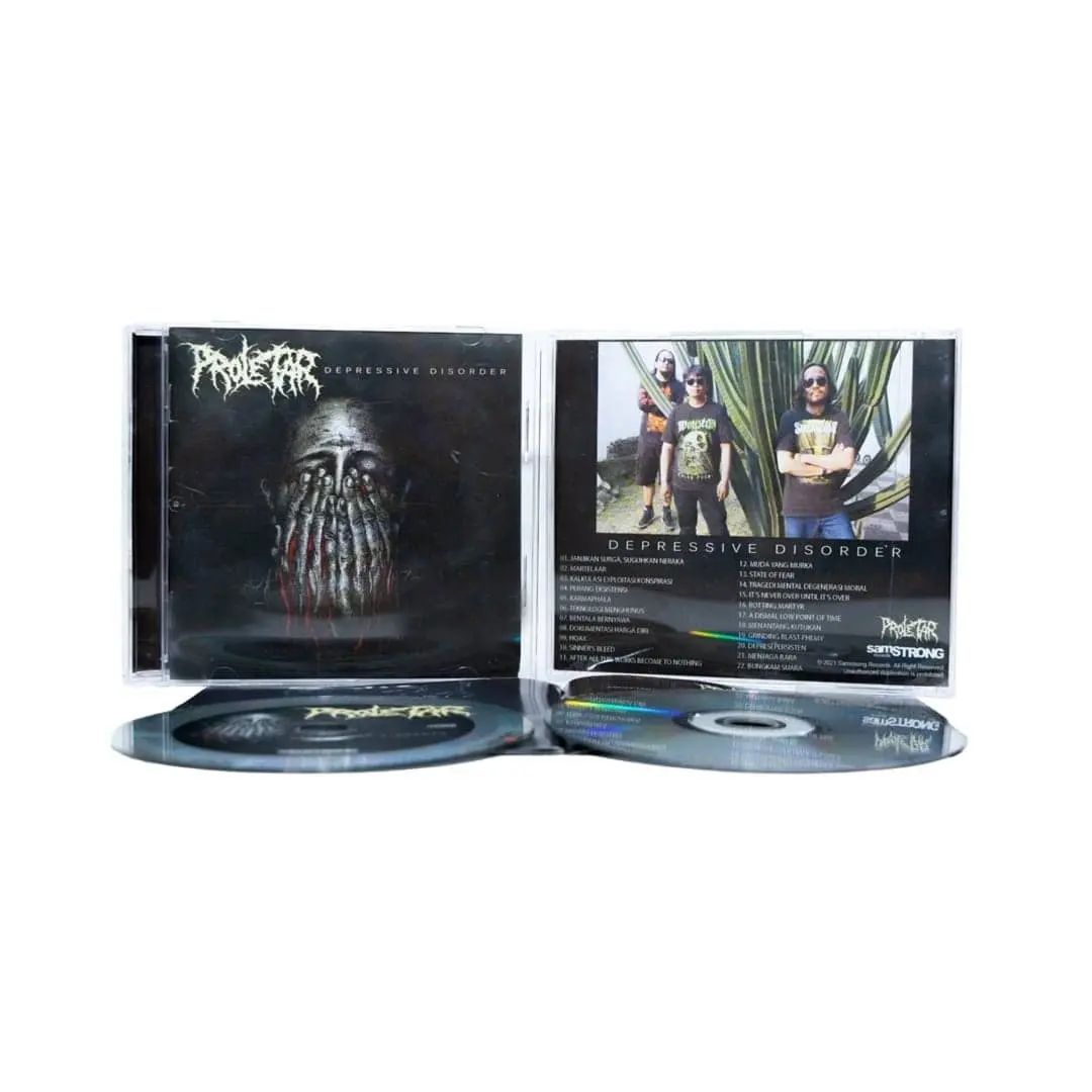 WRSTORE_'s tweet photo. PROLETAR:
- Depressive Disorder (2021) CD πΏ
- Grind For Better Life (2021) DVD π
Paket bundel. Rp100.000.
#WRStore https://t.co/QZj2EneHyP