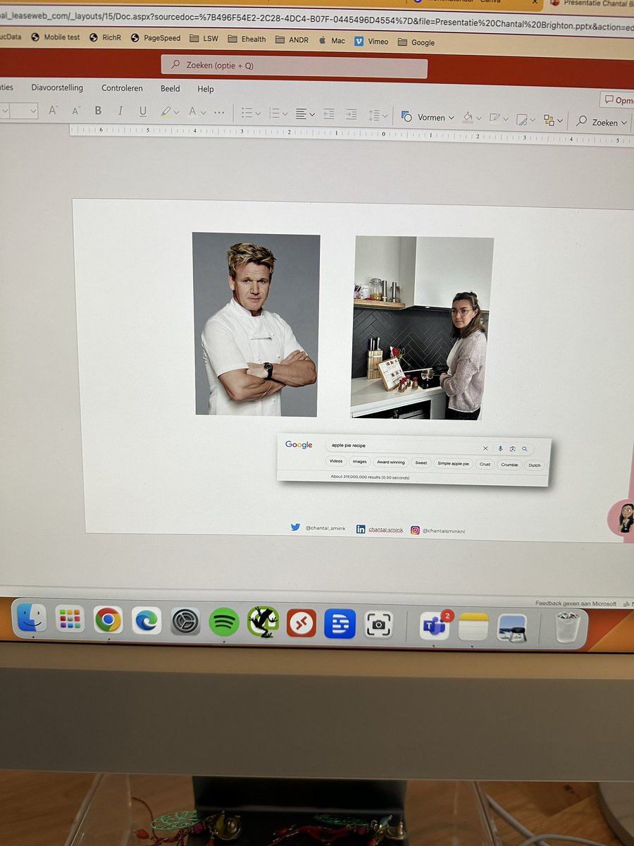 I am also in a slide with Gordon Ramsay. What the heck?! <a href="/brightonseo/">brightonSEO</a>