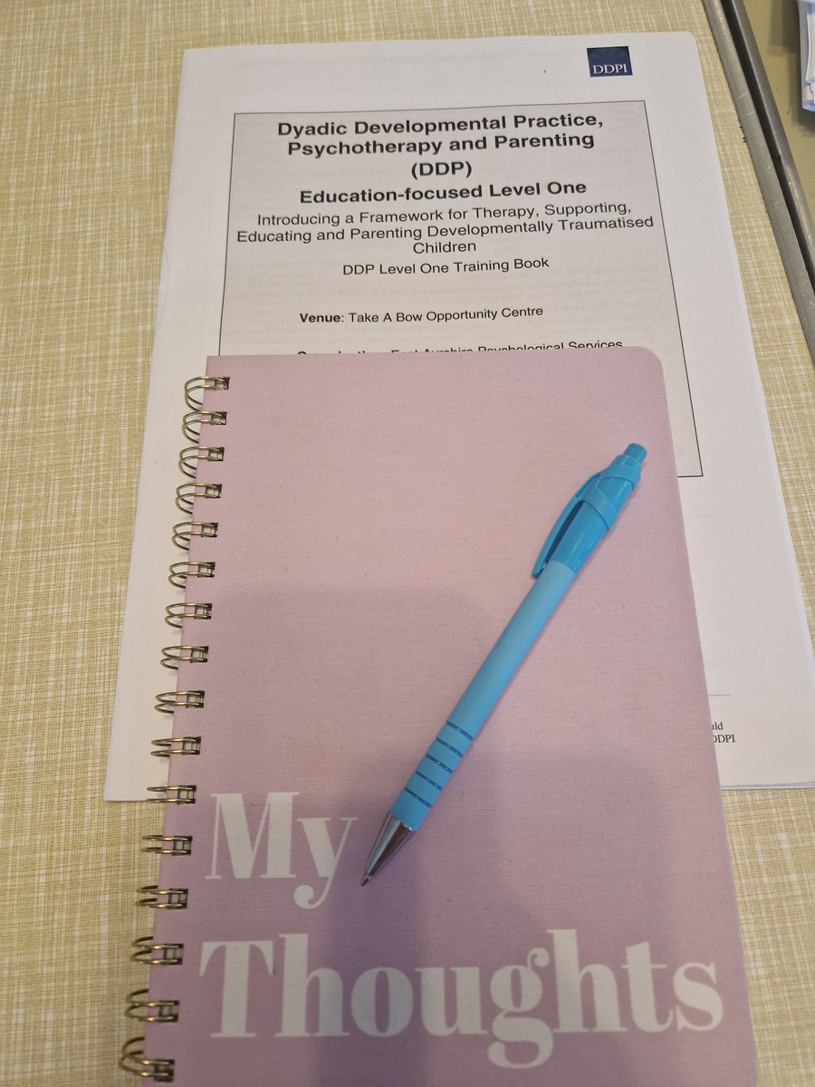 I'm so grateful to <a href="/eac_psychology/">East Ayrshire Psychological Services</a>  for giving me a place on the DDP Level 1 training. I have learned so much and can't wait to start putting it into practice. What an incredible way to start my QEP year! 

<a href="/ddpnetwork/">DDP Network</a>