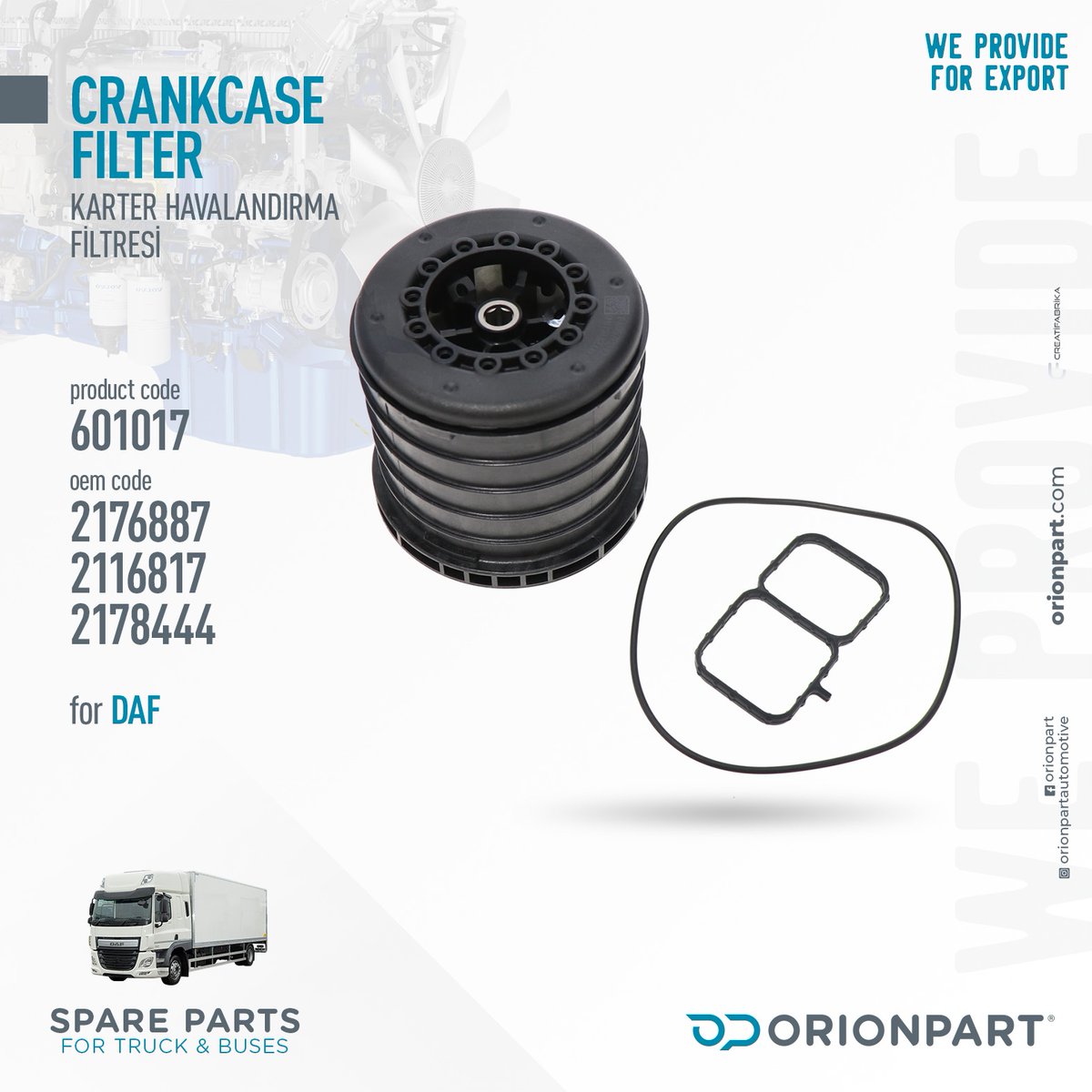 Orion_part's tweet photo. Development always brings us forward and quality.
DAF MX13 EURO6
CRANKCASE FILTER
Oem : #d2176887 #d2116817 #d2178444
+90 332 238 96 34
https://t.co/DOQEAqoVjo
#orionpartautomotive #daftruck #crankcasefilter #daf #wabco #zf #euro6 #engine #sparepart #airbrakecompressor https://t.co/BuJoeYaNES