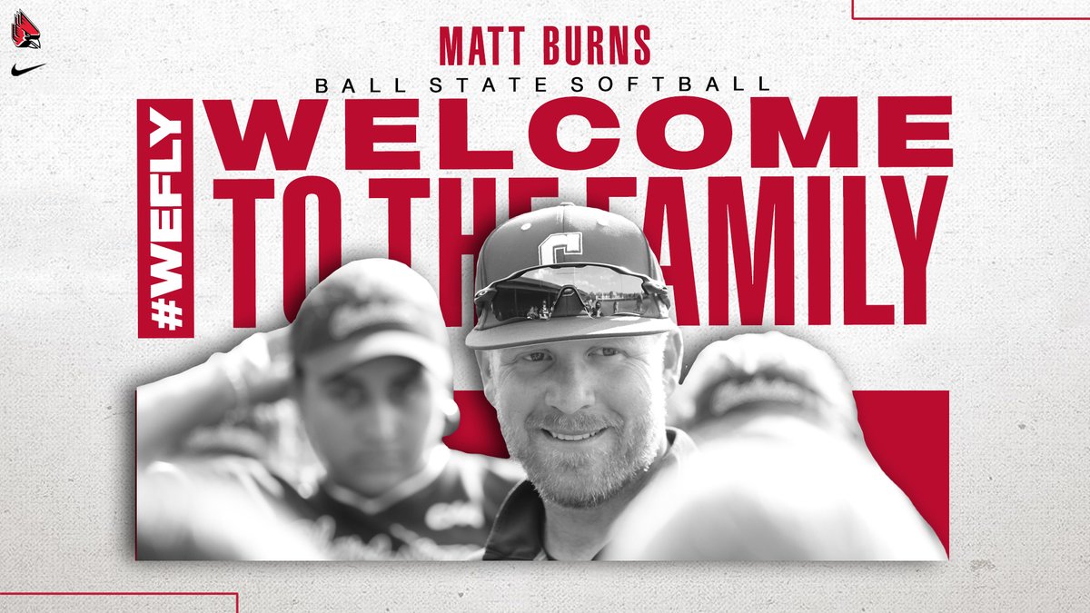 Ball State Softball (@ballstatesb) on Twitter photo We're very excited to welcome assistant coach Matt Burns (<a href="/CoachBurns17/">Matt Burns</a>) to the Ball State Softball Family!!!
📰: bit.ly/3PkyDRd
#ChirpChirp x #WeFly We're very excited to welcome assistant coach Matt Burns (<a href="/CoachBurns17/">Matt Burns</a>) to the Ball State Softball Family!!!
📰: bit.ly/3PkyDRd
#ChirpChirp x #WeFly