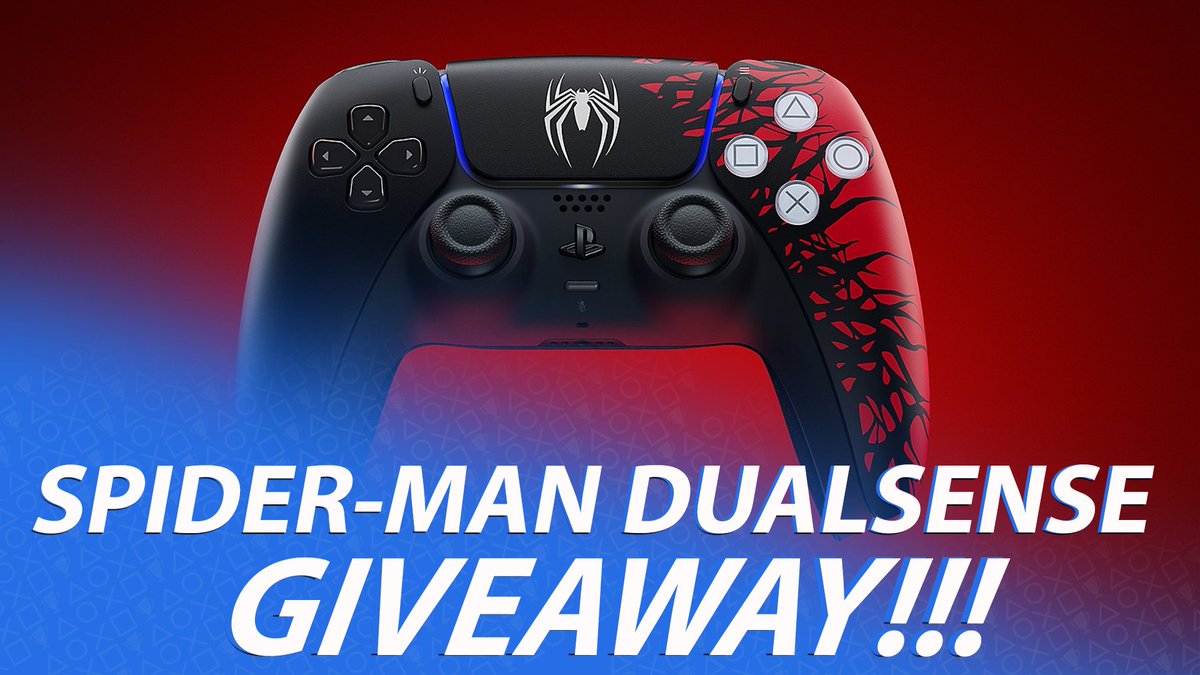 PSTrophyRoom's tweet image. 🕸️ #Giveaway 🕸️

In anticipation of Spider-Man 2 PS5... We&apos;re giving away a Spidey DualSense! 

Multiple ways to enter!
- Like / RT / Follow / Tag a Friend
- Share your 5⭐️ Podcast Review
- Join our Discord

GOOD LUCK!
(Links below: Ends 11/19)
#SpiderMan2PS5 #PS5 #PlayStation