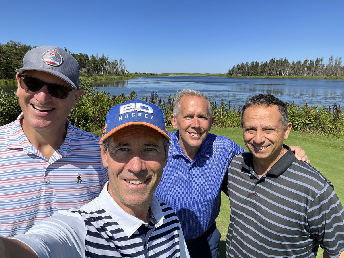 SPACEELONuho's tweet photo. #PEISummer - First 6 weeks of retirement on PEI - golf, decks, lobster, beach, ice cream, family, friends. https://t.co/UETai0LGvV
