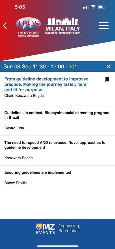 crisbergerot's tweet photo. Join us at the @IPOSPsychoOncol #IPOS2023 #IPOS23
Symposium led by @bogda_koczwara
#EidaCastro #PhyllisButow
🌟 From Guideline Development to Improved Practice: Making the journey faster, fairer, and fit for purpose." #DistressScreening #PROs
Don't miss this opportunity! https://t.co/56KKxe3eEa