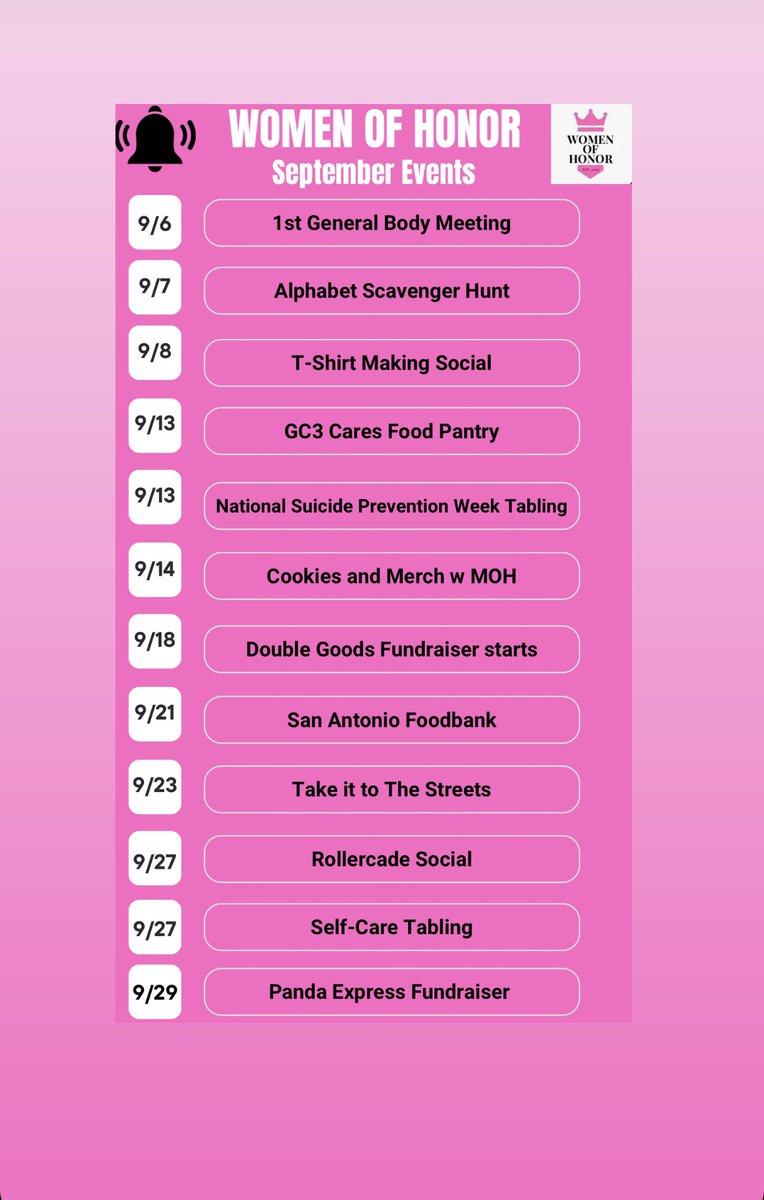 Women of Honor tweet media