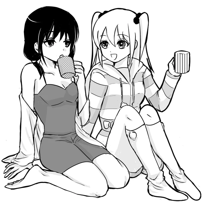 ルームウェアゆりネモ
#わたモテ 