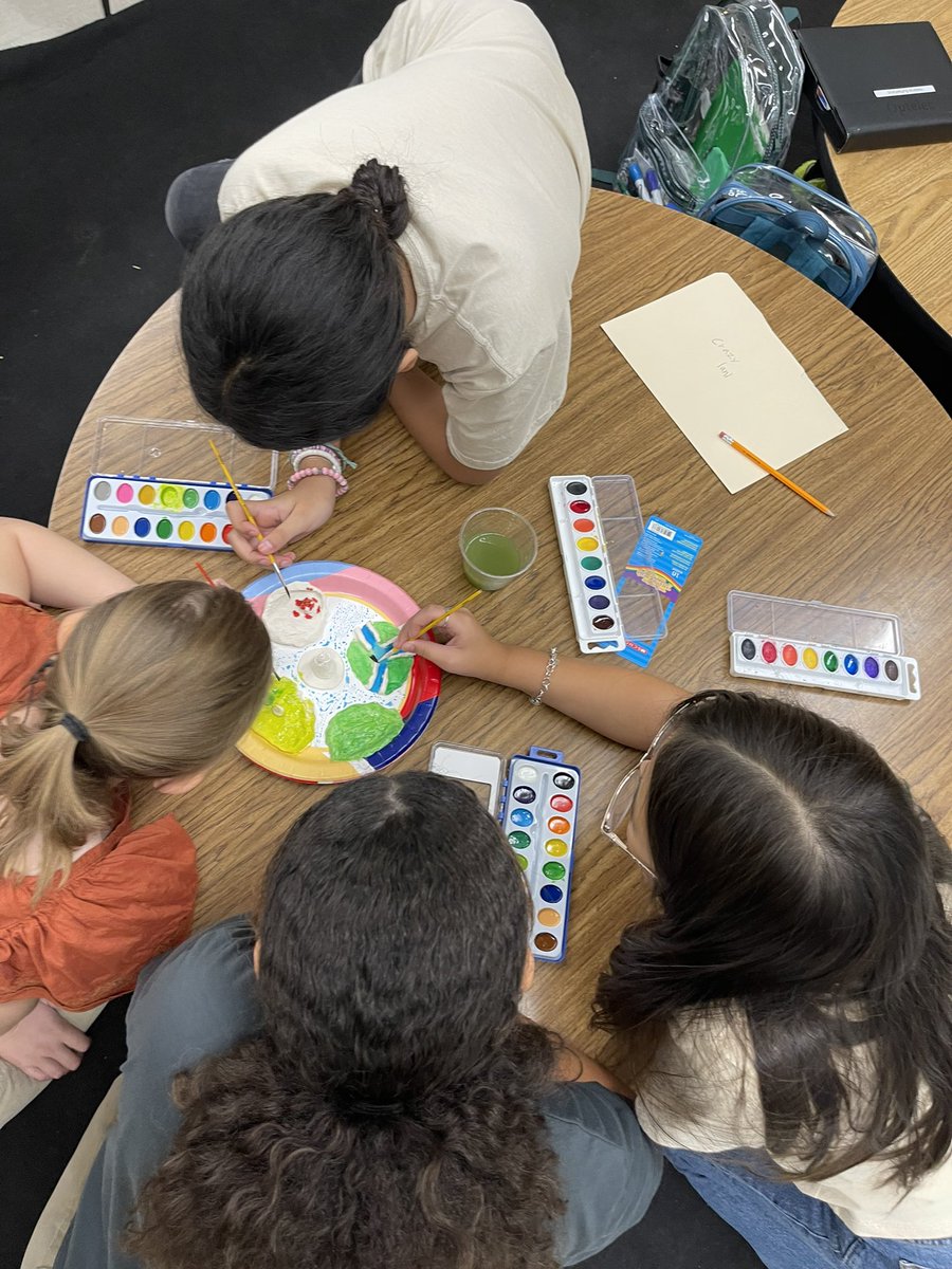 kiersten_shafer's tweet photo. In sixth grade world cultures, students also got their hands dirty! Groups had to create a country, craft a map of the country with at least 5 major landforms, and then make a 3D model of their map! #SocialStudies #create #middleschool #leadforresults https://t.co/80RYDuJf1J