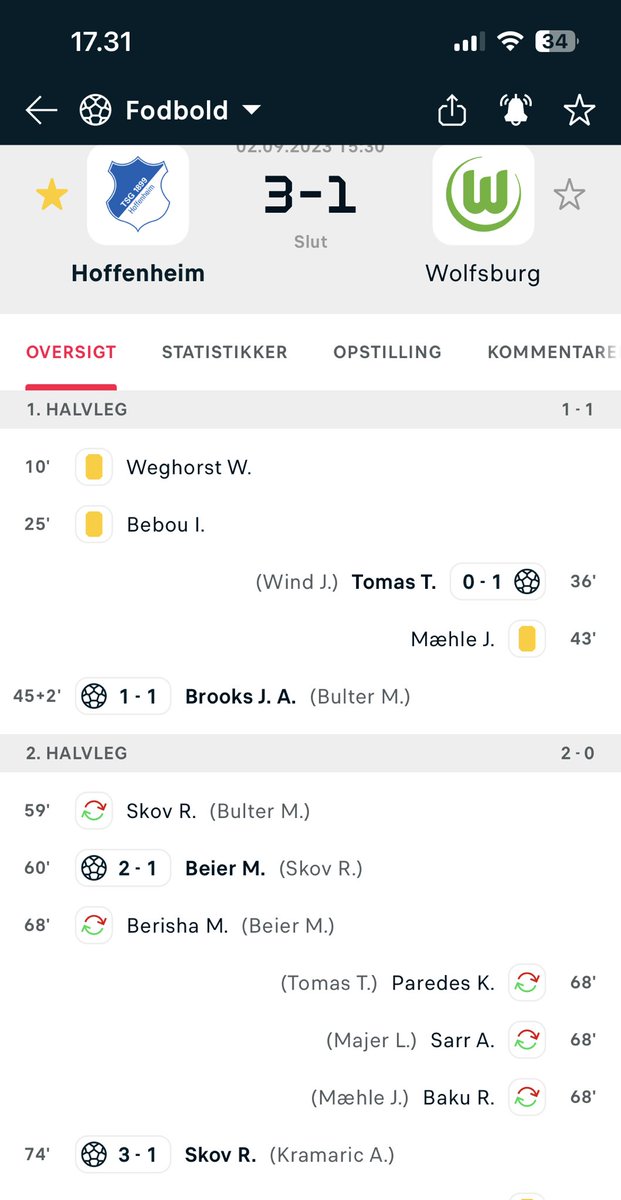 Sikke en lørdag 🤩 #bldk #bundesliga