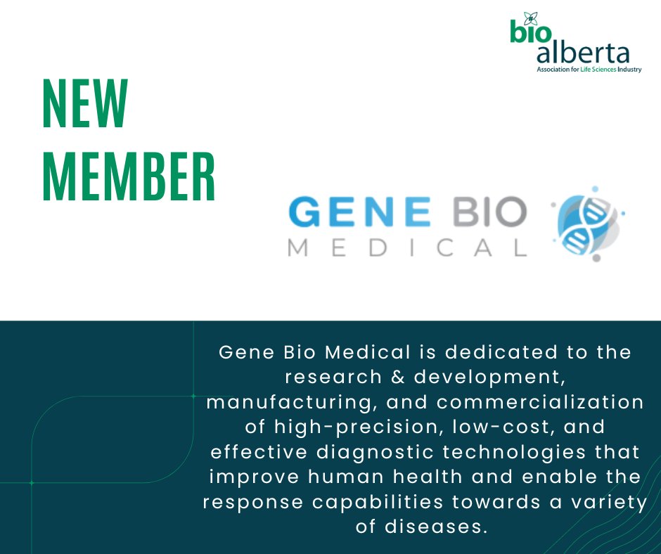 We are excited to announce our newest member!

Founded by a group of talented research scientists, practitioners, and business experts, @gene_medical has rapidly developed into an industry leader in molecular diagnostics technologies. 

Learn more: genebiomedical.com