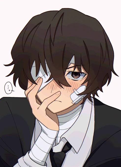 赤面してる太が描きたかっただけの絵 #BSD #文スト