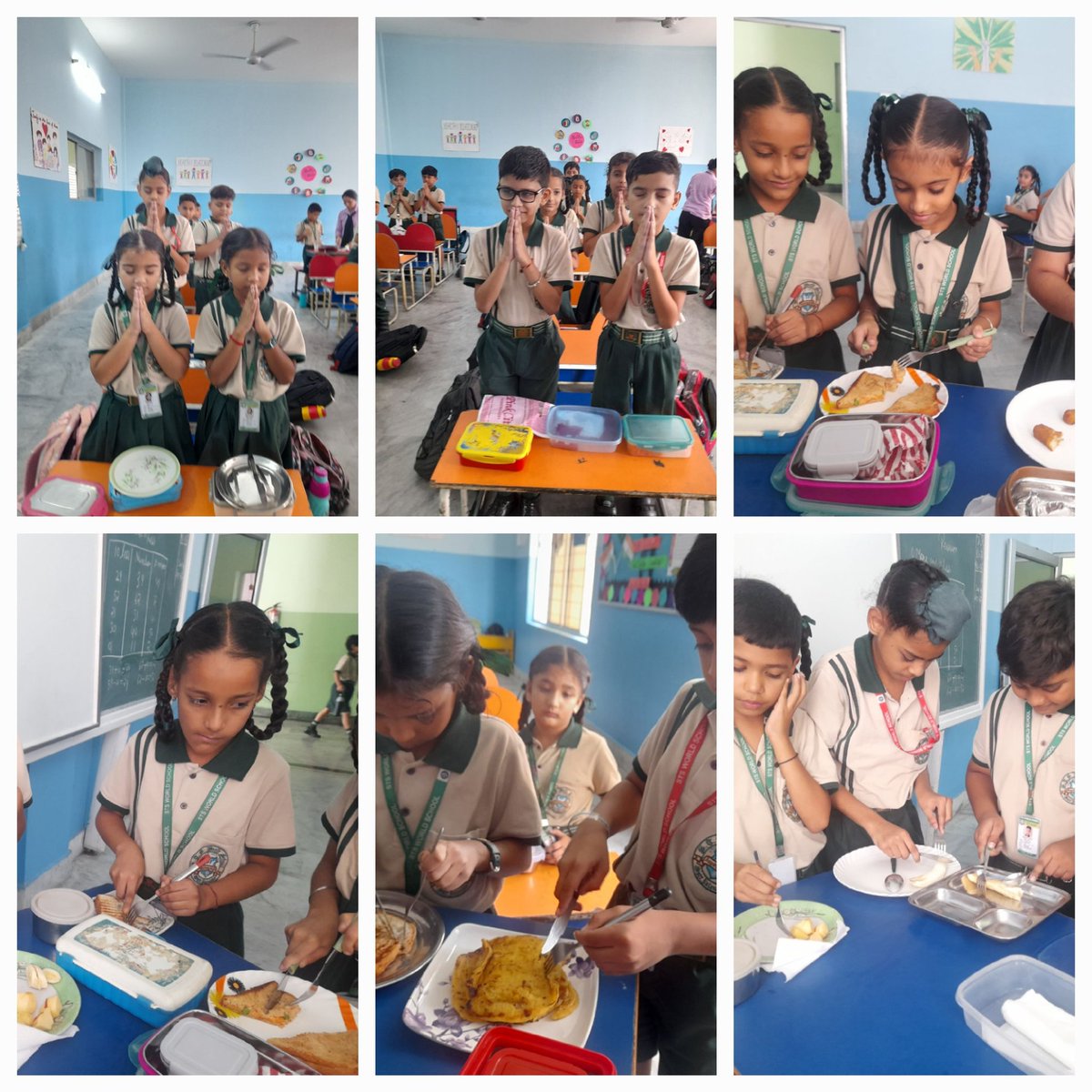ReemaKalra5's tweet photo. Table Manners activity was conducted by grade - II-A on (28-8-2023) . It is related with  EVS chapter (Food we eat ) . This activity connects SDG Goal no. 3 (Good Health and well being)  . Students learn about the Table manners 🍽️ 🍴and enjoyed the activity a lot. @STSWSRAJGOMAL https://t.co/Uq2W7ercSb