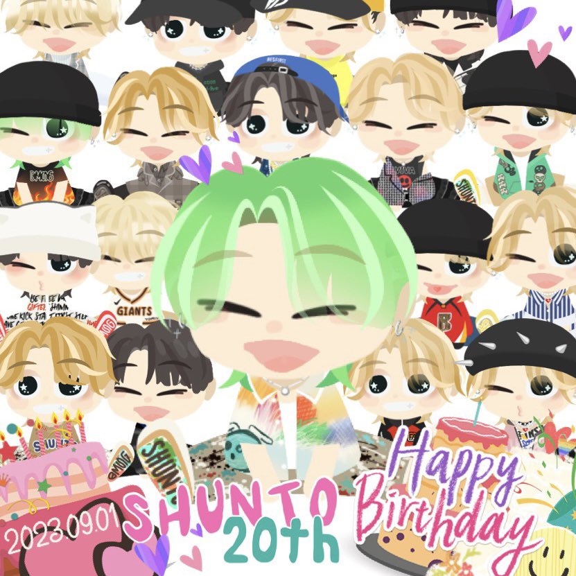 bestludebesty's tweet photo. happy birthday SHUNTO🎂❤️‍🔥🎉🍾

いつも色々な姿を魅せてくれてありがとう💕
これからもずっと応援しています📣
BIG LOVE❤️

#HAPPYSHUNTODAY_2023
#SHUNTO_HBD_20th https://t.co/LtuHJ7347S