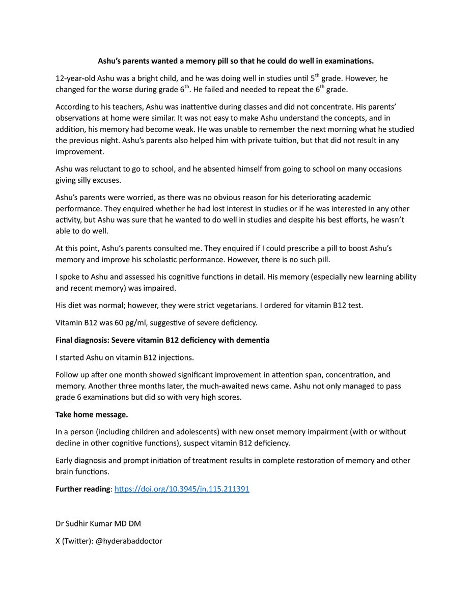 Dr Sudhir Kumar MD DM tweet media