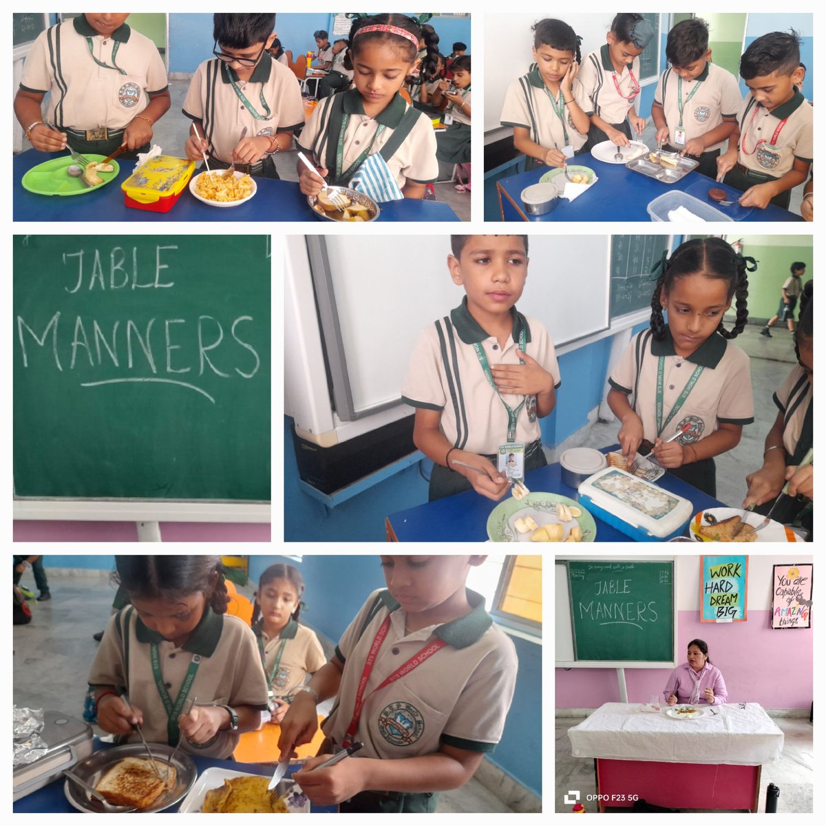 Table Manners activity was conducted by grade - II-A on (28-8-2023) . It is related with  EVS chapter (Food we eat ) . This activity connects SDG Goal no. 3 (Good Health and well being)  . Students learn about the Table manners 🍽️ 🍴and enjoyed the activity a lot. <a href="/STSWSRAJGOMAL/">S.T.S. World School (Official)</a>