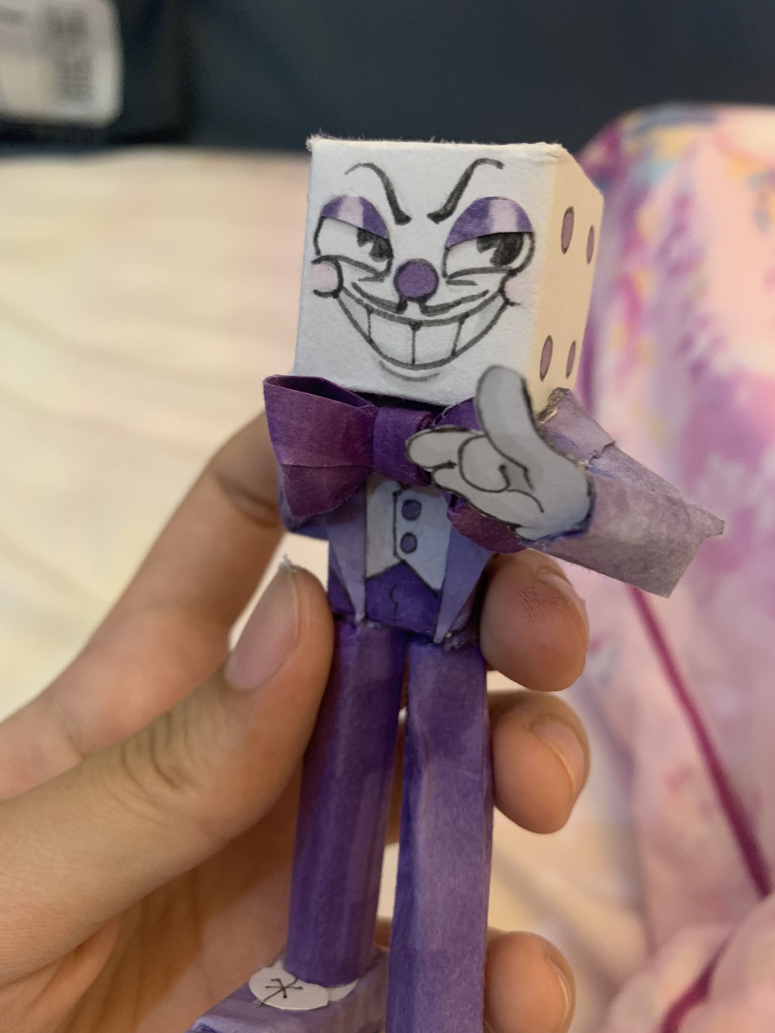 King Dice Papercraft : r/Cuphead