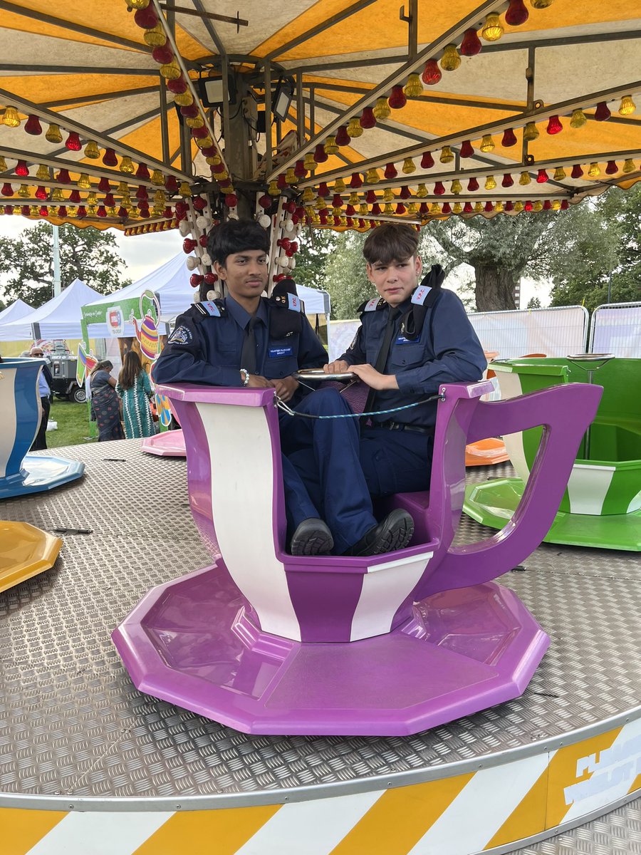 Today, we were at Roe Green Park in Kingsbury for the 2nd day of @RangeeluGujarat - an Indian Culture Festival. Our Cadets had a great time!