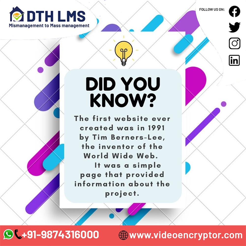 Did you know that the Internet we can't live without today had its humble beginnings in 1991? 
#InternetHistory #solutioninfotech #WebPioneer #TimBernersLee #WorldWideWeb  #WebDevelopment #didyouknow #DigitalInnovator #gyan #like #share #TechHistory #InternetOrigins #facts