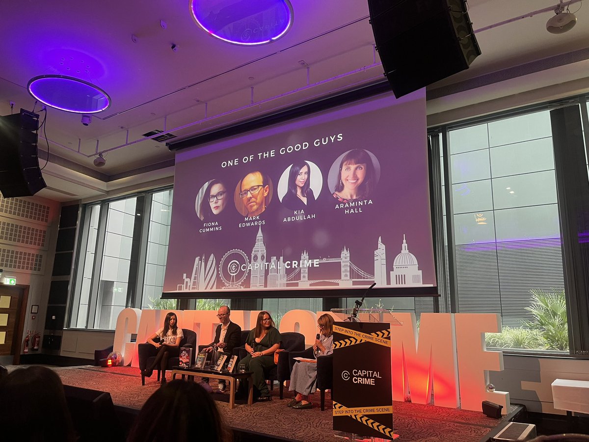 cathgladstone's tweet photo. Brilliant morning at #CapitalCrime listening to my favourite authors talk about high concept thrillers &amp; what makes a relatable character. So nice to meet everyone for book signings too. @SJ_Watson @mredwards @GillianMAuthor @FionaAnnCummins @willrdean @KiaAbdullah https://t.co/nFTs8kM1LB