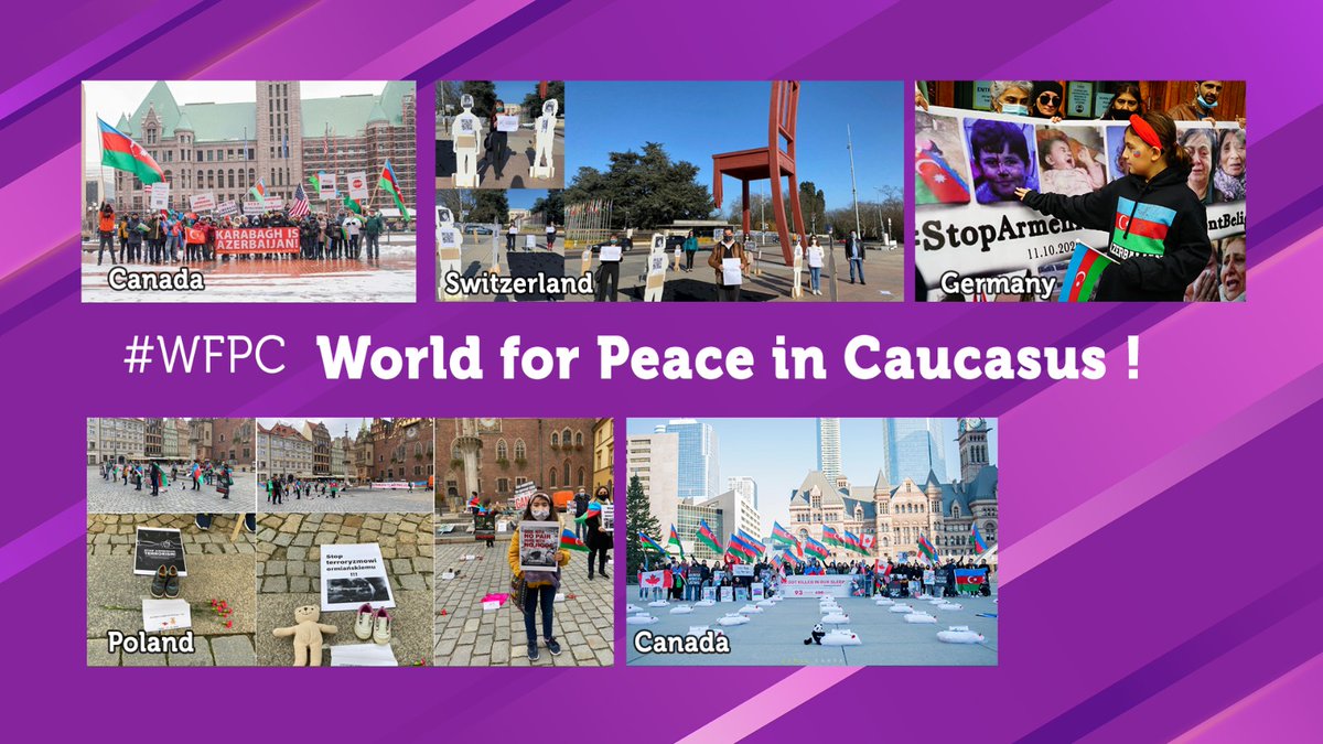 #stoparmenianlies #stoparmenianagression #wfpc
Peace in Caucasus!🇦🇿
